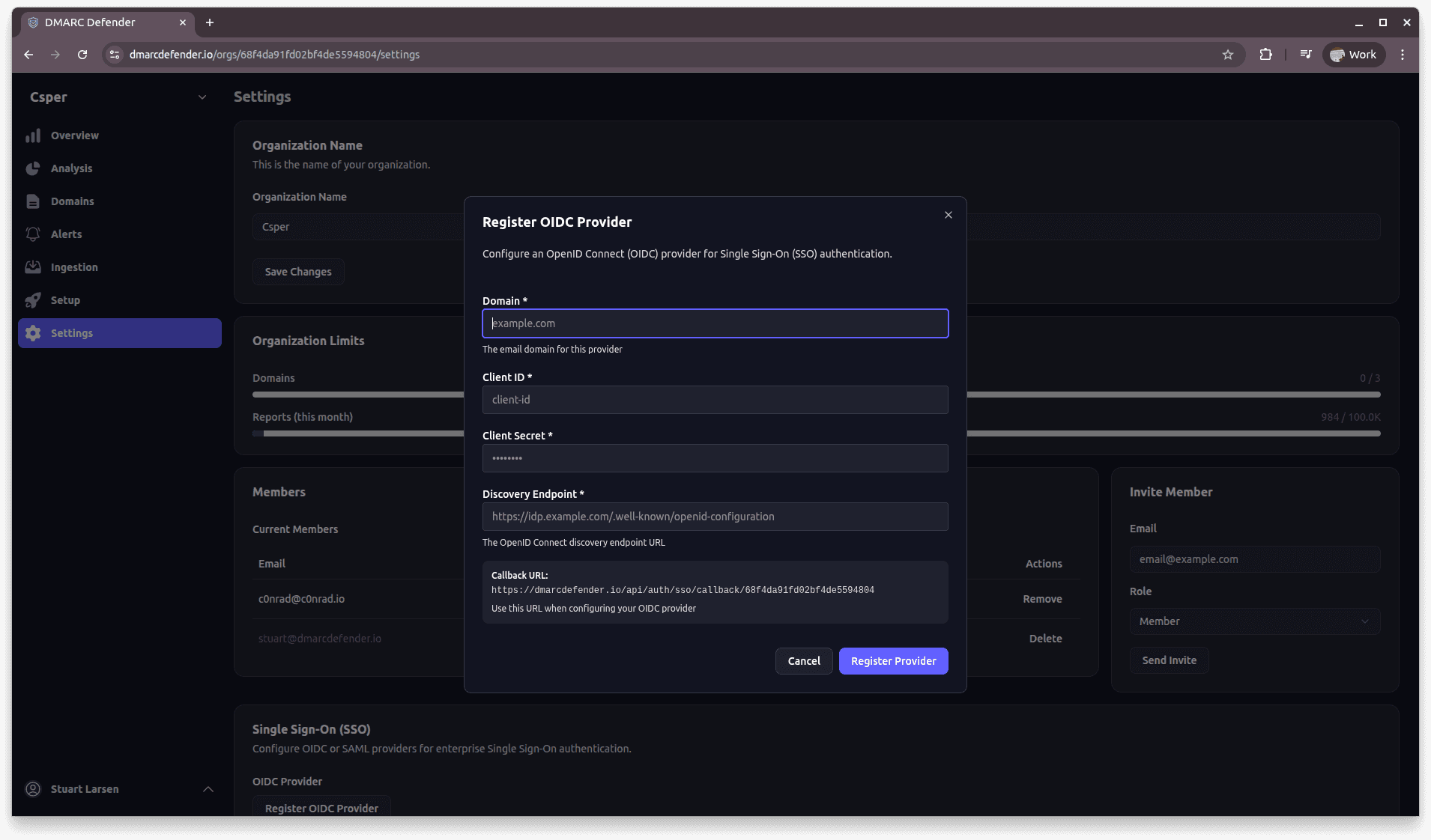 Enterprise Security screenshot